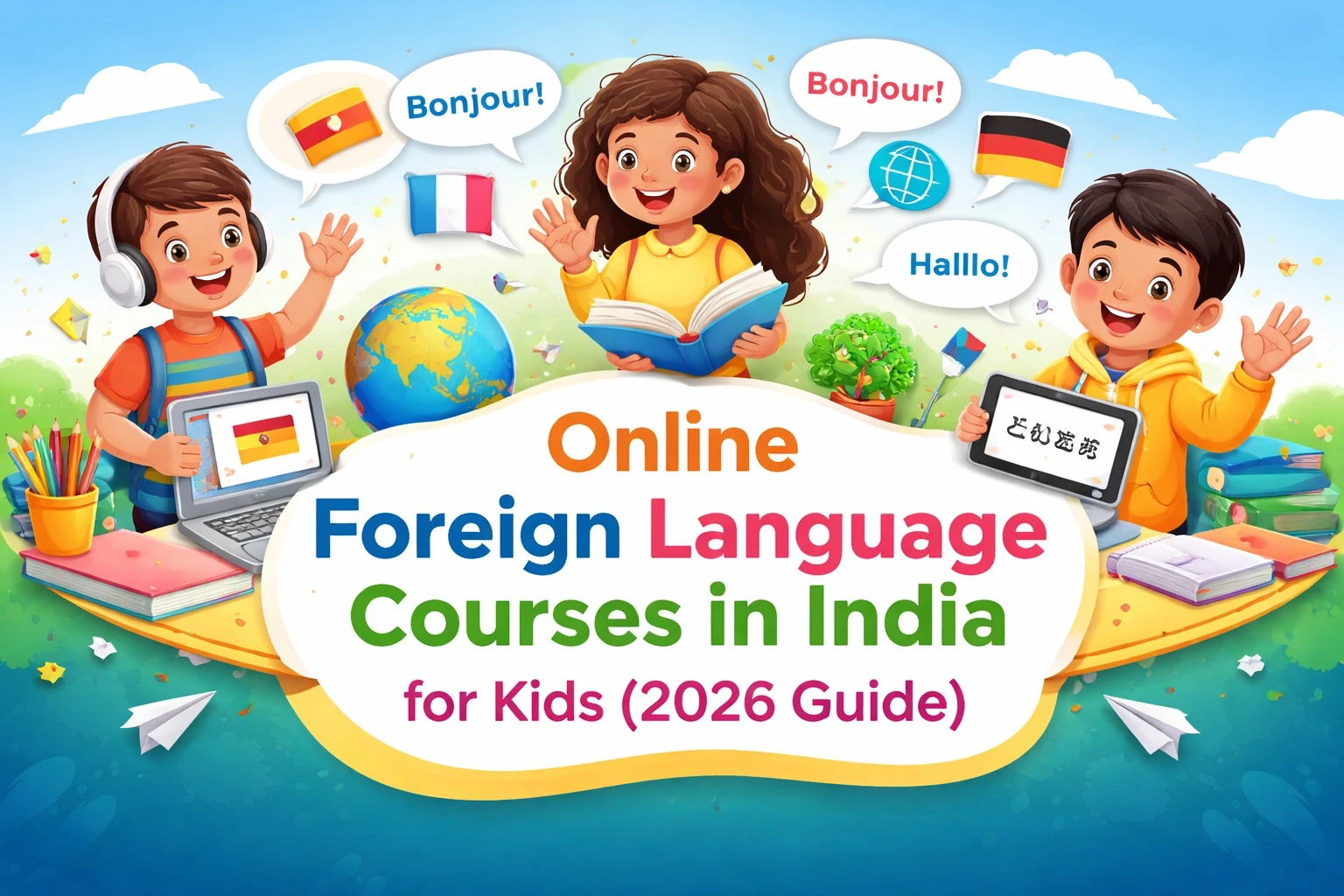 Best Online Foreign Language Courses in India for Kids in 2026