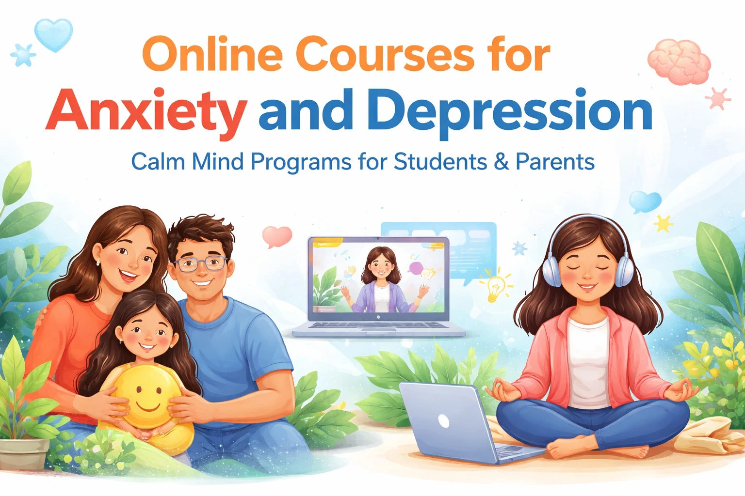 How Online Emotional Wellness Classes Help Kids Manage Stress and Anxiety